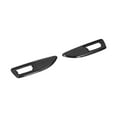 thumbnail image 4 of Side Indicator Repeater Frame Set, Easy Installation 2 Pcs Side Light Surrounds Anti UV Coating Anti Scratch  For Car Adaptations Glossy Black,Carbon Fiber Style, 4 of 8