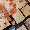 thumbnail image 4 of SUSHANG Study Stationery Gifts Aesthetic Scrapbook Kit Vintage Junk Journal Kit with Journaling /Scrapbooking Supplies Retro Diy Scrapbook Paper, 4 of 7