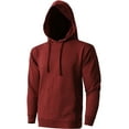 thumbnail image 3 of Ma Croix Mens Premium Big and Tall Pullover Hoodie Heavyweight Fleece Sweatshirt, 3 of 3