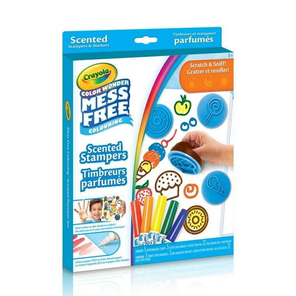 Crayola Colour Wonder Mess Free Scented Stampers & Markers Kit