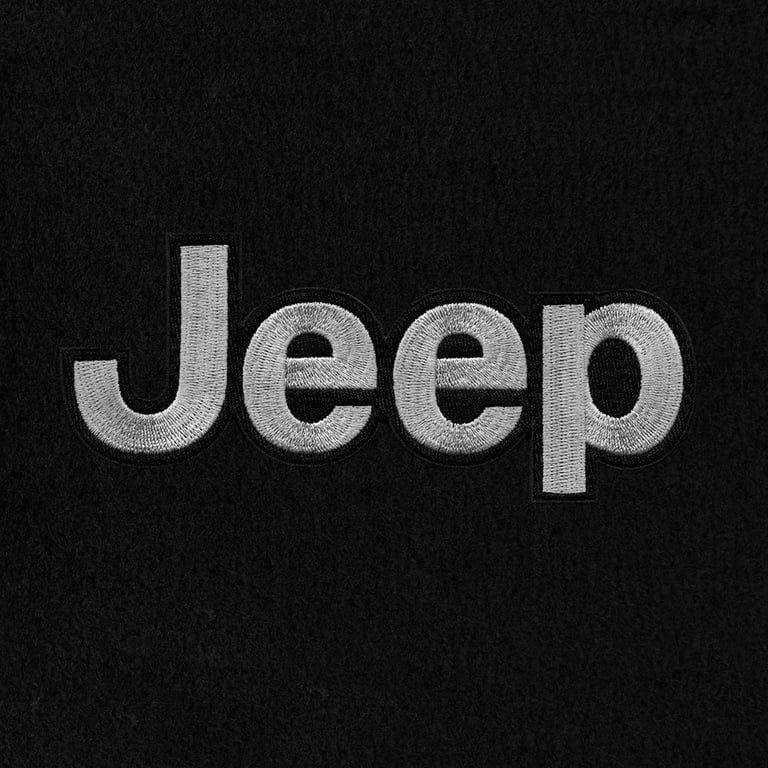 Lloyd Mats Custom Fit Floor Mats for Jeep Patriot 2011-2016 LogoMat 4Pc Set  Black