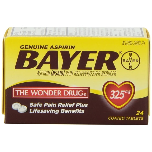 Bayer Asp Tab 325mg 24s 6dz