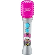 LOL Surprise OMG Remix Sing along Karaoke Microphone for Kids, Built in Music, Flashing Lights, Real Mic Toy