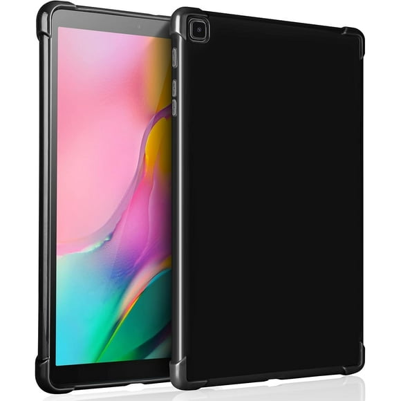 KOMI TPU Series for Samsung Galaxy Tab A7 Lite Case Thin Slip-On Protective Cover Samsung Galaxyr Rotating Hand Strap Kickstand Samsung Galaxy Tab A7 Lite Tablet Case Kid Proof 2021 SM-T220/T225/T227