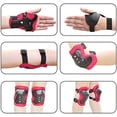 thumbnail image 2 of Conjunto de protección 3 en 1 para niños: rodilleras, coderas y muñequeras. Conjunto de protección de seguridad de 6 piezas., 2 of 5