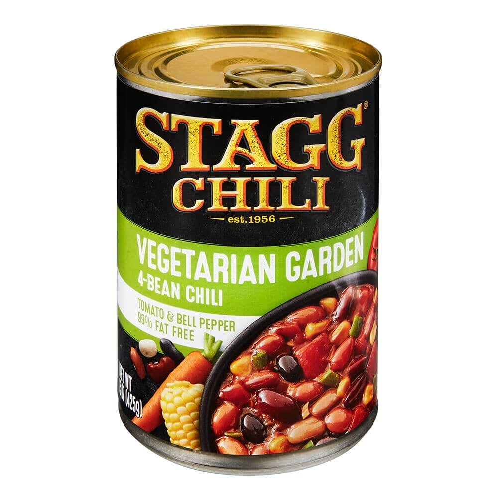Stagg Vegetarian Garden 4Bean Chili, 15 Ounce