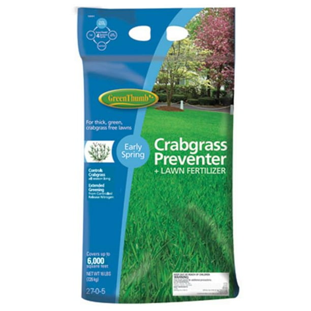 17 lbs Green Thumb Crabgrass Control Plus Lawn Fertilizer