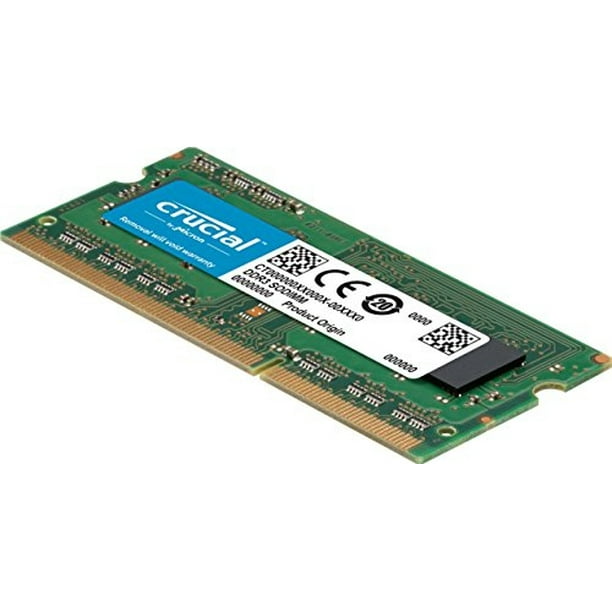 Kit de 8GB de RAM crucial (2x4GB) DDR3 1600 MHz CL11 Memoria de la computadora portátil CT2KIT51264BF160B