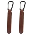thumbnail image 2 of LACKUST Stroller Hook Clearance,Stroller Hook Stroller Stroller Portable Hanging Buckle Carabiner Hook Hook Baby Stroller Accessories,Brown, 2 of 8