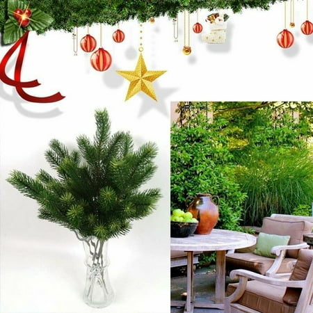 KABOER Pine Tree Best Artificial Popular Cypress Branch Greenery Xmas Casual Supply (Best Artificial Plants And Trees)