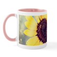 thumbnail image 2 of CafePress - Romantic Summer Watercolor Sunflower Mugs - 11 oz Ceramic Mug - Novelty Coffee Tea Cup, 2 of 6