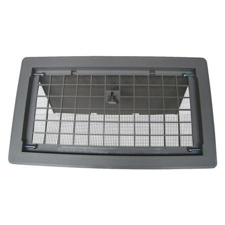 500GR Foundation Vent, Gray, 8 in. x 16 in.