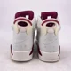 thumbnail image 4 of A i r-Jor-dan 6 Retro "MAROON" 2015 - Size 8 - 384664 116 (13910-19), 4 of 6
