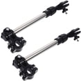 thumbnail image 4 of 2Pcs C-Shaped Stainless Steel Umbrella Stand for Bicycle Outdoor Use, 4 of 8