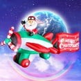 thumbnail image 2 of Avión volador inflable FunFanso de Papá Noel de 3,2 m, 2 of 6