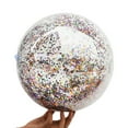 thumbnail image 2 of Milisten 2pcs Large Inflatable Ball Water Toy Transparent Fun Play Birthday Party, 2 of 4
