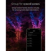 Twinkly App-Controlled 157ft Smart String LED Lights with 600 RGB LEDs - WiFi & Bluetooth Connectivity, Sync with Music, Indoor/Outdoor Use (IP44), Compatible with Google Assistant & Amazon Alexa