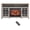 Gray, variant on TV Stand with Fireplace, 58" Electric Fireplace Heater TV Stand for 65" TVs, Wood Fake Fireplace Heater, Electric Fireplace Entertainment Center, Wood Color, TE2207