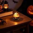 thumbnail image 5 of Halloween Ghost Candles, Spooky Wax Burning Candle, Decorative Cute Horror Large Halloween Candles, for Party Favor Home Fall Decor Table Bedroom Gifts Living Room, 5 of 7