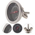 thumbnail image 1 of OULII 1Pack Oven Thermometer Cooking Bimetallic Round Dial Stainless Steel Temperature Measurement For Home Cooks, 1 of 8