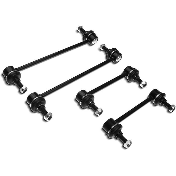 A-Premium 4Pcs Front and Rear Sway Bar Link Stabilizer Link Kit Compatible with Mazda Protege 2001-2003 Protege 5 2002-2003