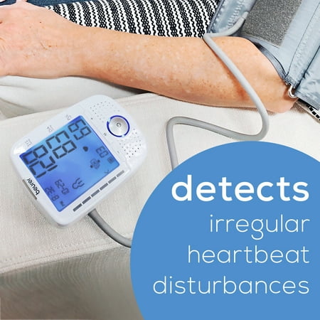 Beurer - Talking Upper Arm Blood Pressure Monitor - White