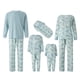 thumbnail image 2 of Conjuntos familiares a juego Pijamas navideños Estampado de árbol de Navidad/Camisetas de manga larga lisas + Pantalones/Mono/Ropa para perros Padres e hijos, 2 of 4