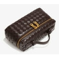 thumbnail image 4 of HMSHA Trendy Woven Crossbody Purse Square Box Bags Women Shoulder Bag Cute Satchels Mini PU Leather Top-Handle Tote Handbag, 4 of 7