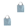 thumbnail image 1 of Injueey Bolsa de almuerzo reutilizable portátil, fiambrera aislada, tela de lona con papel de aluminio, bolso de mano para almuerzo para mujeres/hombres Type1 NO1 Injueey CBP106735, 1 of 5