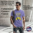 thumbnail image 5 of Greenyef Graphics I Paused My Game to Be Here Gamer Gift Funny Tee Men's T-Shirt Style-23 (Violet & Yellow, Large), 5 of 6