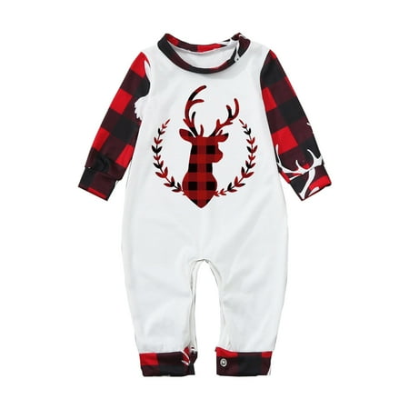 

Felirenzacia Matching Family Christmas Pajamas Set Christmas Pjs For Family Set Red Plaid Top And Long Pants Sleepwear Sets