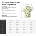 thumbnail image 6 of Uemuo Funny Chicken Pattern Cotton Linen Short Sleeve Shirts,Casual Lightweight Button Down Shirts,Vacation Beach Summer Tops-X-Large, 6 of 7