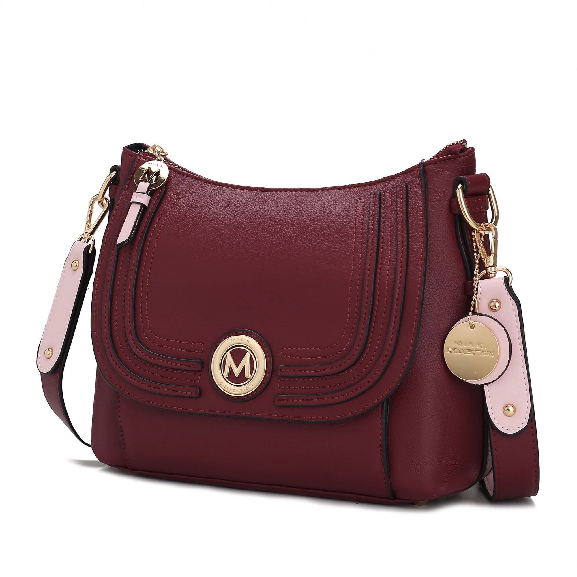 MKF Collection Maggie Women Crossbody Bag Vegan Leather, Shoulder Handbag Purse by Mia K