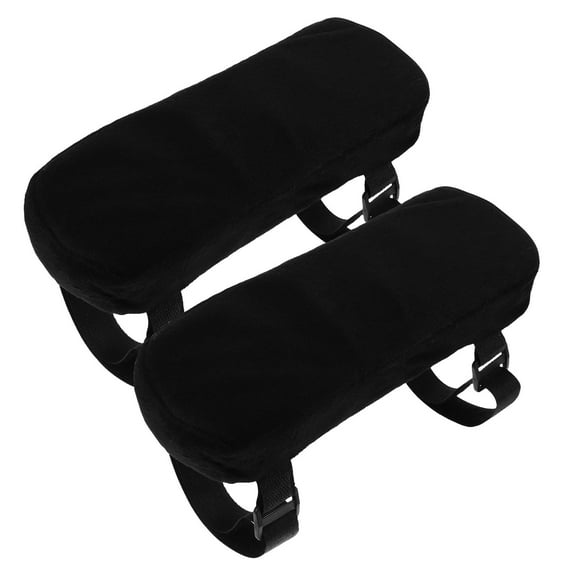 Masteelf 2pcs Wheelchair Armrest Pads Comfortable Arm Cushions for Office Chairs and Wheelchairs Chair Armrest Replacement Pads for Office