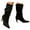 Black, variant on Knee High Boots Knee High Boots Women Pointed Toe Tall Boots Heel Long Boots Side Zipper Dress Knee High Boots Black,7
