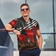 thumbnail image 4 of Fotbe tractor Camiseta Polo de Golf para Hombre con Estampado – Camisa Deportiva Transpirable con Cuello Abotonado-Small, 4 of 6