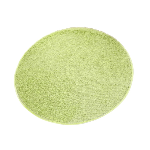 Round Short Hair Rug, Non-Shedding Easy Care Low Pile Area Rug, Washable for Living Room Bedroom High Traffic Floors