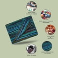 thumbnail image 2 of Aakriti Handmade Rag Rug, Chindi Rug, Multicolored, Indian Rug, Recycled Rug, Boho Style, Decorative Rug ( 5x3 ft) (Turquoise), 2 of 5