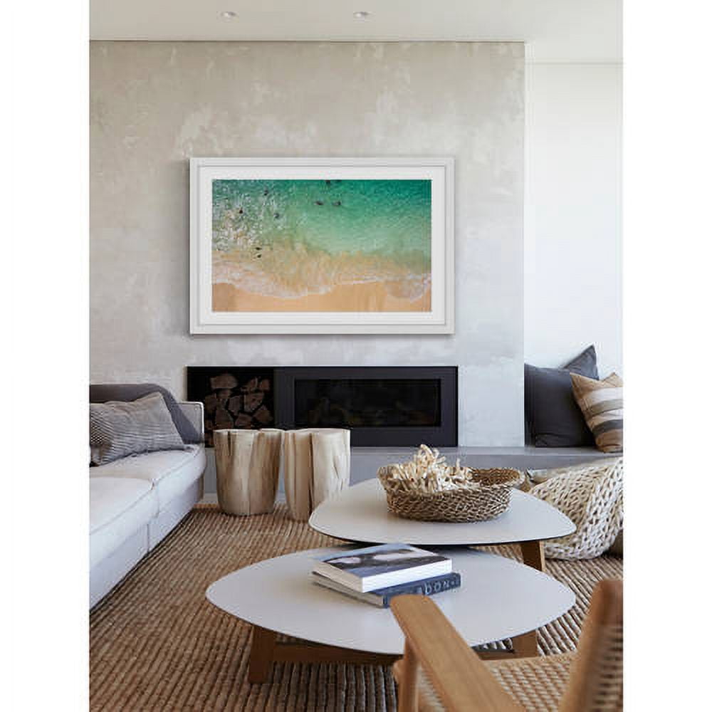 Marmont Hill "Splash Near Shore" Framed Painting Print