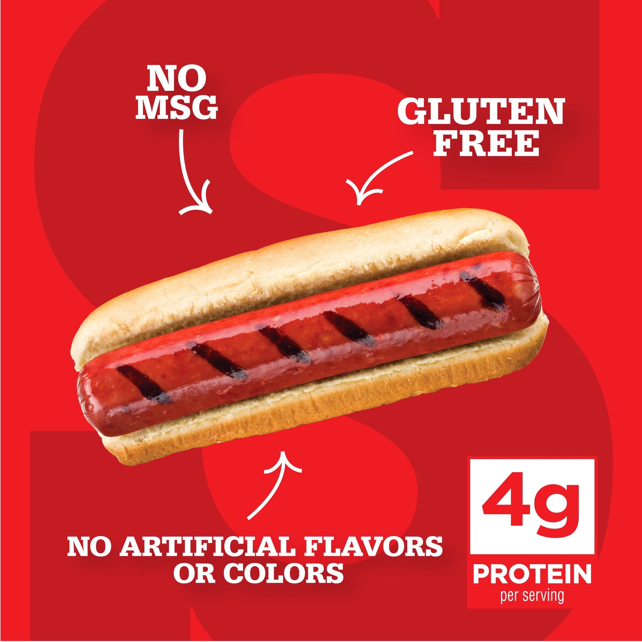 Bar‑S Red Franks, 8 Count, 12 oz