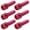 Red, variant on Suodoka Premium M5x18mm Bicycle Stem Screw Bolt with Spacer High Strength Steel Bike Steering Handlebar Parts Replacement for Mountain Road Bikes Golden (0.7 inches / 18 mm) 6 Pcs