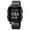Black, variant on Men's LED Luminous Digital Watch with 5ATM Waterproof, Dual Time Zone, Calendar and Stainless Steel Band