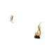 thumbnail image 5 of Gancho de pared plegable,Ganchos de pared plegables Ganchos de pared para abrigos,Gancho de pared para auriculares,gancho para abrigos,Escultura abstracta de fuego,Estatua de arte abstracto, 5 of 8
