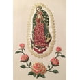 thumbnail image 2 of CF3851/84 Baptism Virgin Mary Embroidered Patch Applique Santa Maria Christening, 2 of 4