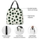 thumbnail image 4 of Easygdp Abstract Green Polka Dot Bolsa Térmica Premium - Tela Oxford Impermeable, Gran Capacidad, Bolsillo Frontal, Unisex para Trabajo, Escuela, Actividades al Aire Libre y Picnics, 4 of 8