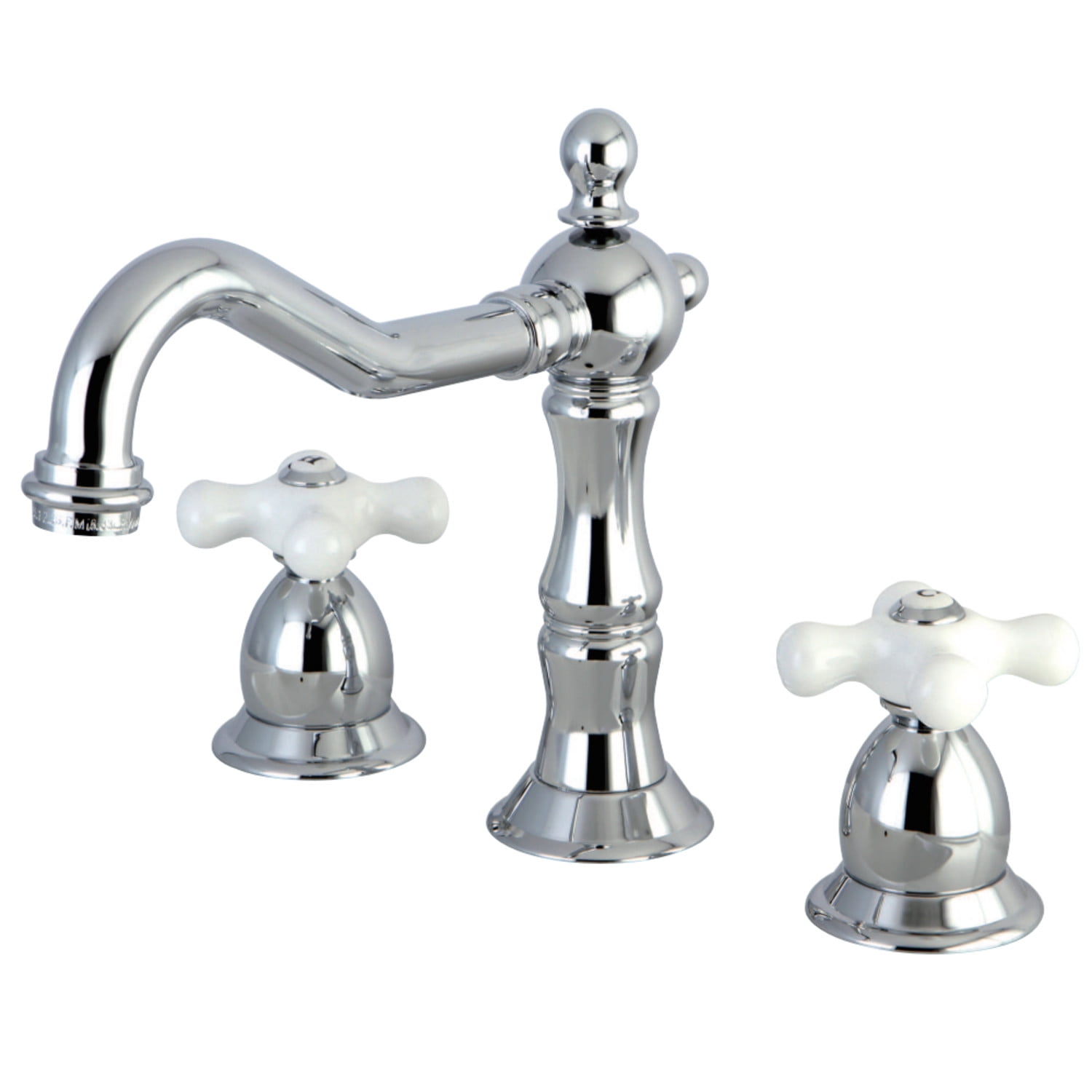Kingston Brass KS1971PX 8Inch Widespread Lavatory Faucet, Polished