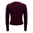 thumbnail image 3 of Playera George para Mujer Manga Larga Vino Talla M, 3 of 4