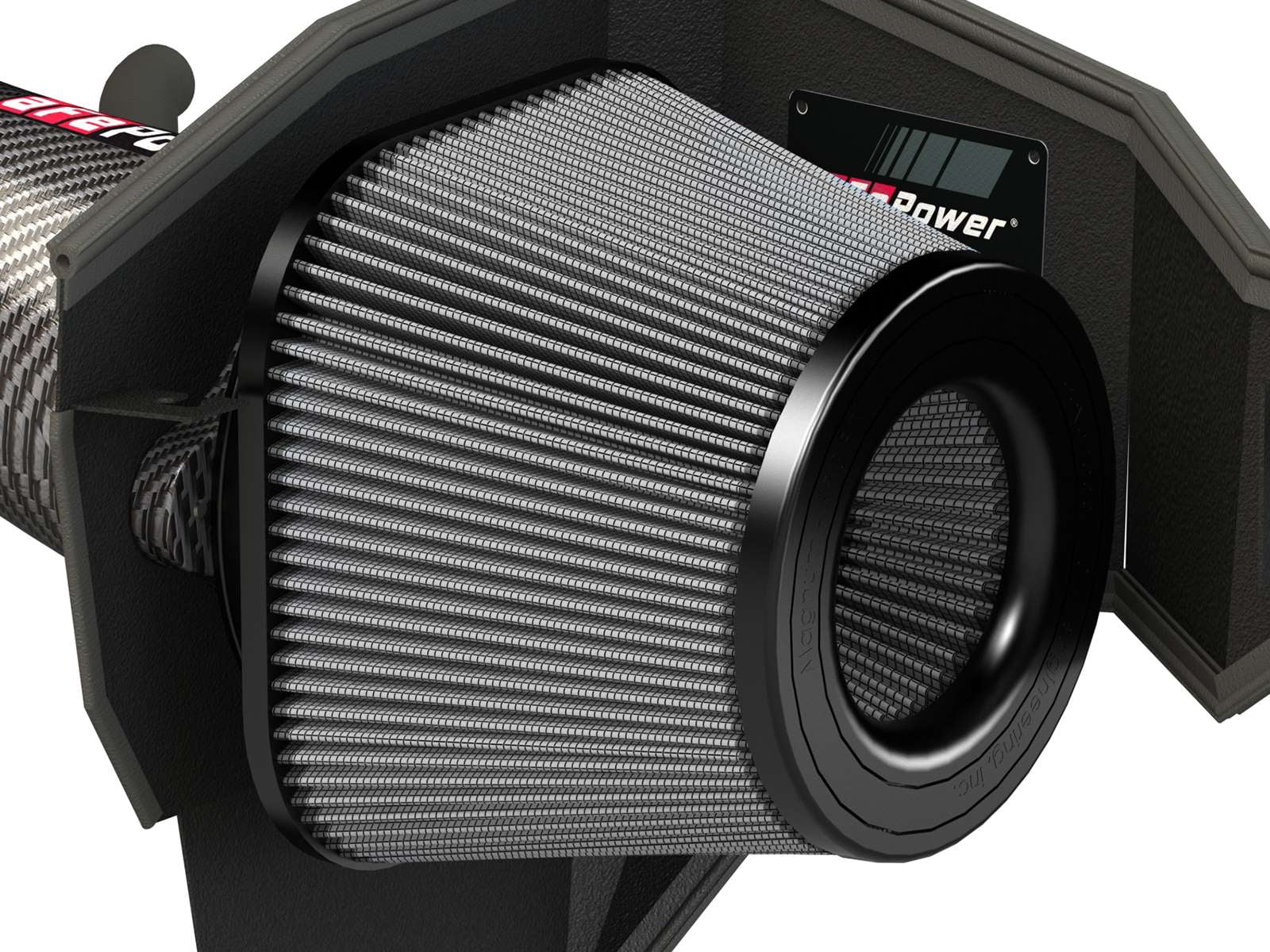 aFe Power 51-12172-C Track Series Stage-2 Carbon Fiber Intake System w/ Pro DRY S Media