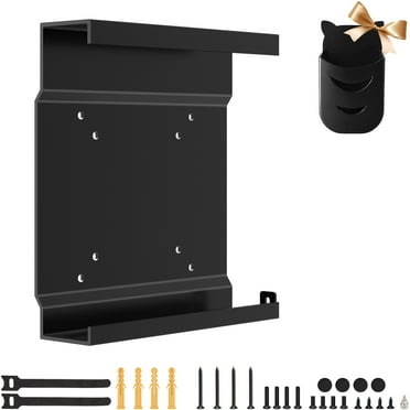 Mini PC Mount for Dell Micro Mount, Wall VESA and Under Desk Mount for Dell OptiPlex Micro Form Factor Case, for Dell MFF 7050 7080 5070 7020 3000 7060 7090 7010 3060 3040 3046 3050 9020 and More