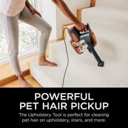 Shark Rocket Ultra-Light Corded Stick Vacuum, Carpet and Hardfloors, Pet Friendly, with Swivel Steering, HV301 Gray/Orange